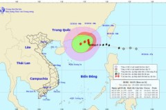 Tin bão mới nhất: Bão số 6 gần như không dịch chuyển và càng mạnh lên