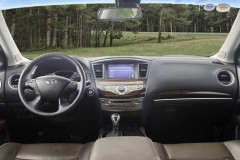 Ảnh chi tiết nội thất Infiniti QX60 2016