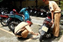 Phát hiện xe gian gắn biển kiểm soát của phương tiện khác