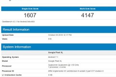 Google Pixel XL đọ điểm Geekbench với iPhone 7… ôi thôi rồi!