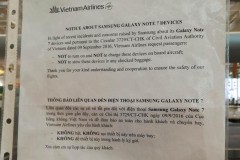 Note 7 bị cấm, Samsung Việt Nam ra tận sân bay hỗ trợ đổi máy