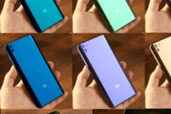 Rò rỉ hình ảnh Mi Note 2 với nhiều màu sắc đẹp mắt