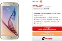Samsung Galaxy S6 lại tiếp tục giảm giá cực “sốc”