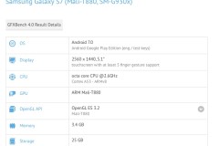 Samsung Galaxy S7 chạy Android 7.0 bị phát hiện trên GFXBench