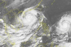 2 siêu bão nối đuôi nhau tiến vào biển Đông