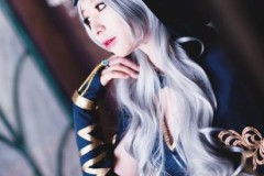 Bộ ảnh cosplay Nữ Hoàng Băng Giá Ashe đầy lạnh lùng của nữ coser xinh đẹp