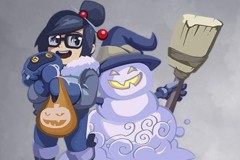 Bộ ảnh cực kute đón Halloween 2016 của các vị tướng trong Overwatch