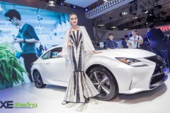 Dàn người mẫu Lexus sắc bén nhất Vietnam Motor Show 2016