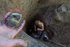 Đào giếng vô tình được cục đá lạ khiến anh đổi đời, sau đó cả làng đổ xô đi đào bới