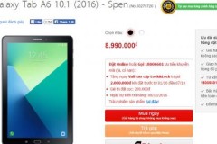 Đặt mua Galaxy Tab A6 Spen nhận ngay quà tặng 2 triệu đồng