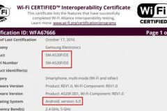 Galaxy A5 2017 đạt chứng nhận Wifi, sẵn sàng ra mắt