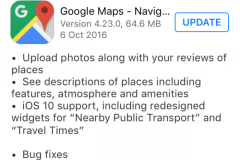 Google Maps cập nhật bản iOS, thêm tính năng mới hấp dẫn