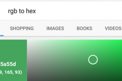 Google ra mắt tính năng chuyển đổi mã màu RGB sang Hex và ngược lại