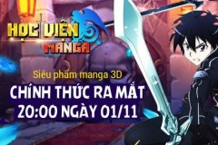 Học Viện Manga - “Khai Giảng” gửi tặng các học viên VipCode giá trị