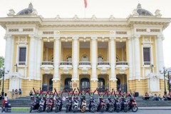 Honda Winner bắt đầu hành trình đến với hoa tam giác mạch