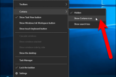 Hướng dẫn cách ẩn thanh Search và Cortana trên Taskbar ở Windows 10