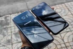 iPhone 7 Jet Black khoe sắc cùng Galaxy S7 edge đen, máy nào đẹp hơn?