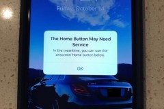 Nếu nút home cảm ứng điện dung bị hỏng, Apple sẽ tự động kích hoạt phím home ảo