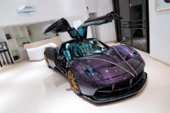 Ngắm siêu phẩm Pagani Huayra Dinastia Carbon tím tuyệt đẹp