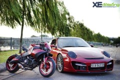 Porsche 911 Carrera S độ TechArt hàng độc của biker 8X Sài Gòn