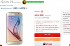 Siêu phẩm của năm 2015 - Galaxy S6 giảm giá mạnh