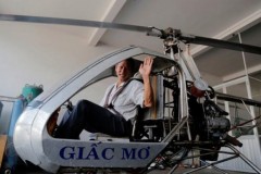 Tâm sự của người cựu binh tự chế máy bay trực thăng