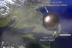 Tàu New Horizons đang bay hướng đến một thiên thạch cổ có tên MU69