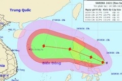 Xuất hiện cơn bão mới gần biển Đông