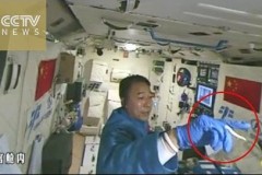 Video: Phi hành gia Trung Quốc chơi với tằm trong không gian