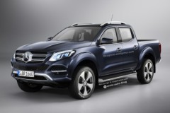 Xe bán tải Mercedes-Benz chuẩn bị trình làng trong tuần sau
