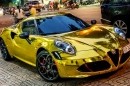 Alfa Romeo 4C Sài Gòn mạ vàng phong cách dân chơi Dubai