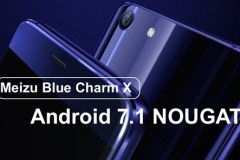 Blue Charm X - Mẫu điện thoại Android 7.1 đầu tiên của Meizu sắp trình làng