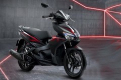 Honda Air Blade 125 màu đen mờ, logo họa tiết đỏ, giá gần 40 triệu đồng bán ra ngày 24/11