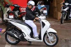 Chi phí thực tế để một chiếc Honda SH 2017 lăn bánh là 110 triệu đồng