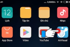 Kiểm tra mức độ ô nhiễm không khí bằng điện thoại trước khi ra đường