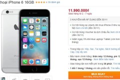 Sau iPhone 6s, đến lượt iPhone 6 giảm giá cực sốc