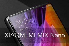 Smartphone không viền Xiaomi Mi MIX lộ diện phiên bản Nano nhỏ gọn
