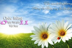 Facebook và Zalo cùng chúc mừng ngày Nhà giáo Việt Nam 20/11