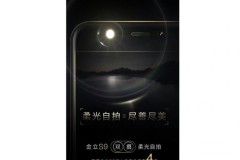 Gionee S9 lộ quảng cáo khoe camera trước có đèn flash