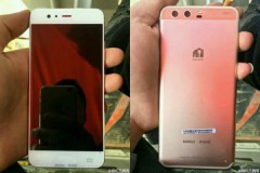 Huawei P10 với camera kép, màu hường lộ ảnh thực tế