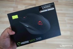 Khui hộp chuột chơi game Mionix Naos 3200: Cầm thoải mái, chơi game tuyệt vời