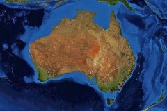 Lục địa Australia nghiêng, di chuyển theo các mùa