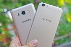 So sánh OPPO A39 và Samsung J5 2016: Thiết kế và màn hình
