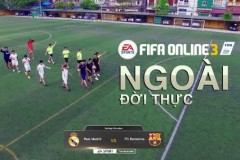 Sự chân thực đến khó tin của FIFA Online 3… phiên bản đời thực khiến người xem cười đau bụng