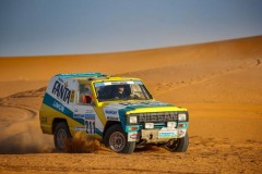 Nissan khôi phục xe đua lừng lẫy một thời Patrol Paris-Dakar 1987