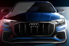Audi Q8 E-tron lộ hình ảnh đầu tiên