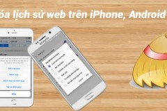 Cách xóa lịch sử web trên iPhone, Android