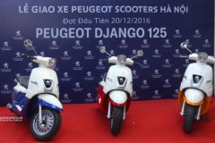 Cận cảnh xe tay ga Peugeot Django 125 tại Hà Nội