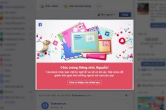 Cùng nhau chúc mừng Giáng sinh bằng tính năng chia sẻ thiệp của Facebook