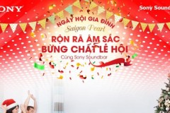 Cùng Sony Soundbar “Rộn rã màu sắc, Bừng chất lễ hội” trong Ngày Hội Gia Đình tại Saigon Pearl